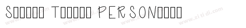 Simple Thread PERSON字体转换